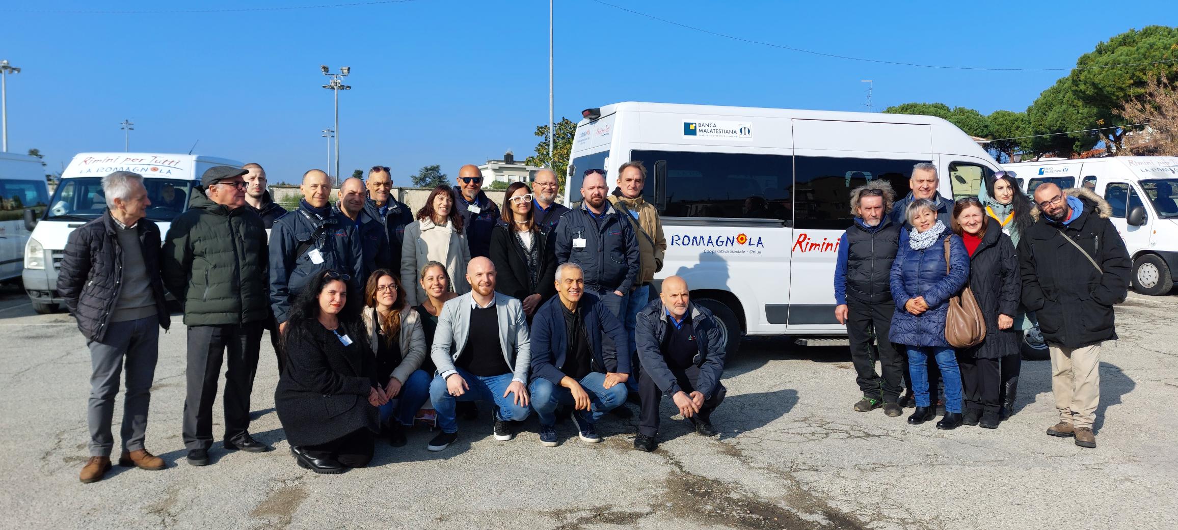 Cooperativa La Romagnola insieme al sindaco