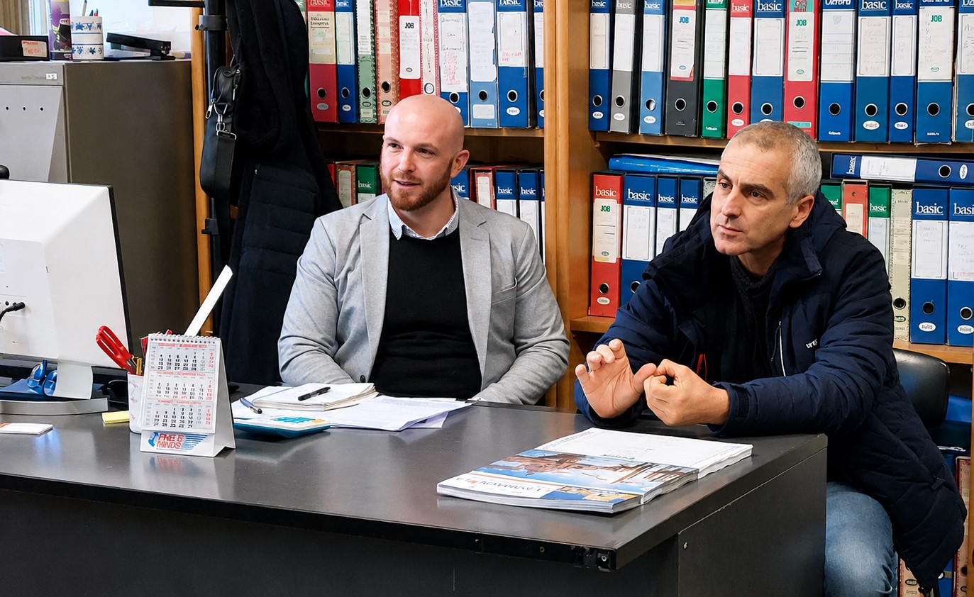 Cooperativa La Romagnola insieme al sindaco